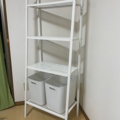 IKEA スチールラック　収納ボックス2個　セット