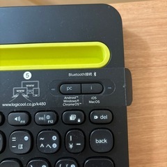 Logicool 　bluetoothキーボードの画像