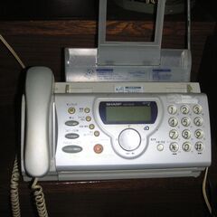 SHARPファクシミリ 電話機　UXF12CW