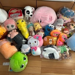 ぬいぐるみ　プライズ　カービィ　アーニャ　キティ　ポケモン