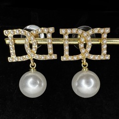 *《パール》*イニシャルD＊パールスタッドピアス