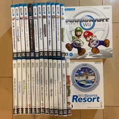 ニンテンドー Wii U ソフト27本付の画像