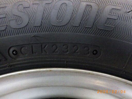 2月8日まで　　4本セット　ハイゼット　145/80R12　スタッドレス　2023年製　