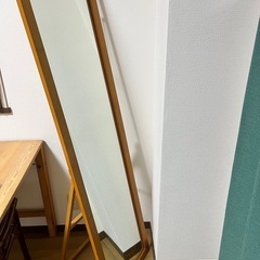 無印良品　木製ミラー