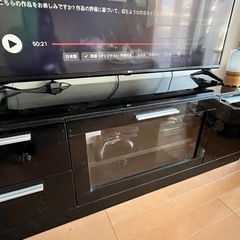 テレビ台(ブラック)の画像