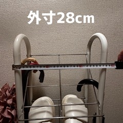 14日まで募集シューズラック　靴　収納×3の画像