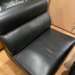 レザーソファー　本日取りに来れる方！の画像