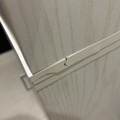 【2つ】上下にも重ねられる鍵付きカラーボックス/本棚の画像