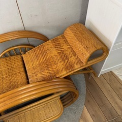 【219】リクライニングラタン座椅子の画像