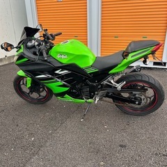 ☆長野県☆Kawasaki ニンジャ250 EX250L実働　車体　バイク　バッテリー交換済みの画像