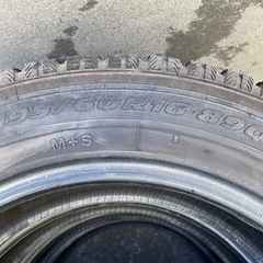 1013-3)はめ替え込！195/60R16トーヨースタッドレス ガリットG5 山ありスタッドレス中古4本セット！の画像