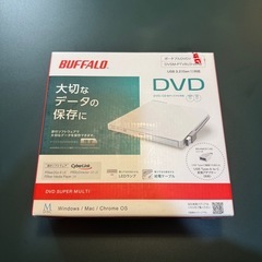 ポータブルDVDドライブ　BUFFALOの画像