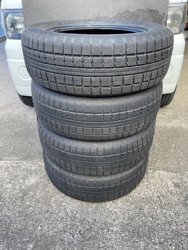 1013-1)はめ替え込！215/60R17 トーヨーウインタートランパス中古4本セット！スタッドレス