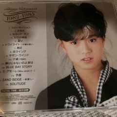 中森明菜ベスト盤CDの画像