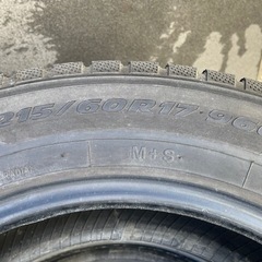 1013-1)はめ替え込！215/60R17 トーヨーウインタートランパス中古4本セット！スタッドレスの画像