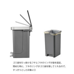 未使用　EKO ブランド　分別ダストボックスの画像