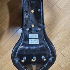 ⭐美品⭐K&H シート キング＆クイーン タックステッチ シート ソフテイル　ハーレーの画像