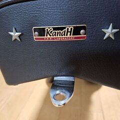 ⭐美品⭐K&H シート キング＆クイーン タックステッチ シート ソフテイル　ハーレーの画像