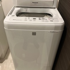 現在停止中　洗濯機の画像