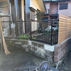 個人経営の家の外構屋さんです