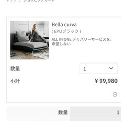 高級Armonia 一人ソファーの画像