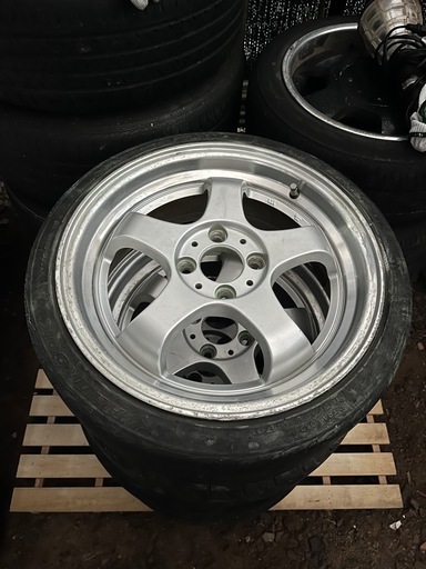 PCD100×4 ステルスレーシング？ ホイール