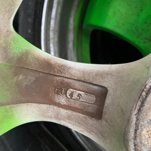 PCD100×4 ステルスレーシング？ ホイール