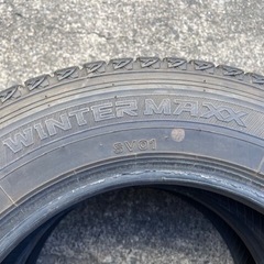 1013-5)はめ替え込！155/80R14 88/86N LTダンロップスタッドレス中古2本セット！の画像