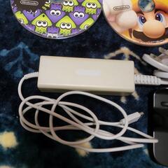 Wiiuソフト 3本　ゲームパット充電ケーブル　充電スタンド　セットの画像