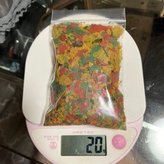 熱帯魚の餌20ｇ