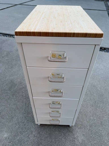 IKEA ホワイト 6段引き出し