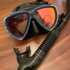 GULL マンティスLV シュノーケルセット ダイビングマスク 