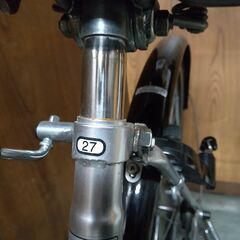 取引終了 6段ギア 27インチ 自転車 室内保管 直接引取希望の画像
