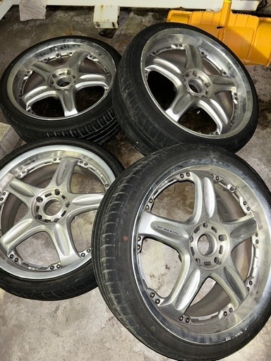 RAYS ボルクレーシング 18インチ  新品タイヤ付き