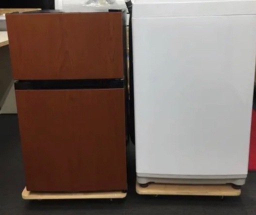 生活応援！中古家電2点セット【冷蔵庫+洗濯機】【地域限定で配送・設置無料】  小型 家電 セット 一人暮らし向け リユース品