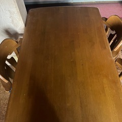 テーブル、イス(中古)の画像