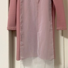 【あげます】シフォン　スカーフ　白　ポリエステルの画像