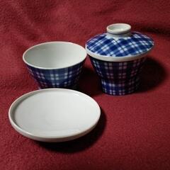 中古の茶碗蒸し器4客の画像