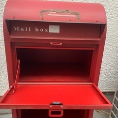 【2月5日引取り限定！】赤いポスト、宅配ロッカーにもの画像