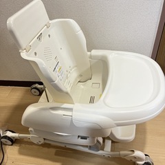 コンビ ハイローチェア 折りたたみ式 ベビーチェア キャスター付...