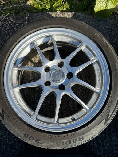 引き取り限定ENKEI PF01 17インチ PCD114.3