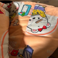 子供用　かけ布団、しき布団、かいまきの画像