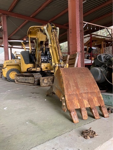 コマツ　pc30 ショベル　ユンボ