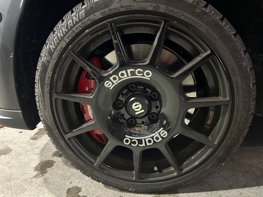 ozレーシング　スパルコ　テラ　ホイール、スタッドレスタイヤセット