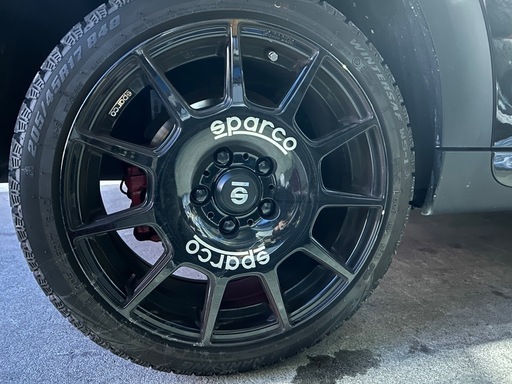 ozレーシング　スパルコ　テラ　ホイール、スタッドレスタイヤセット