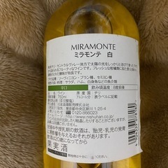 MIRAMONTE ミラモンテ 白の画像