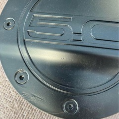 フォード　マスタング　燃料タンクキャップ　カバー　艶消しブラックの画像