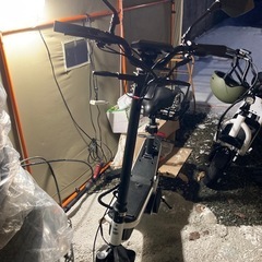 （受付終了）折りたたみ電動バイク