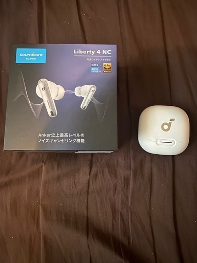 【値下げしました】Soundcore Liberty 4 NCホワイト