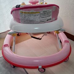 歩行器 ピンクの画像